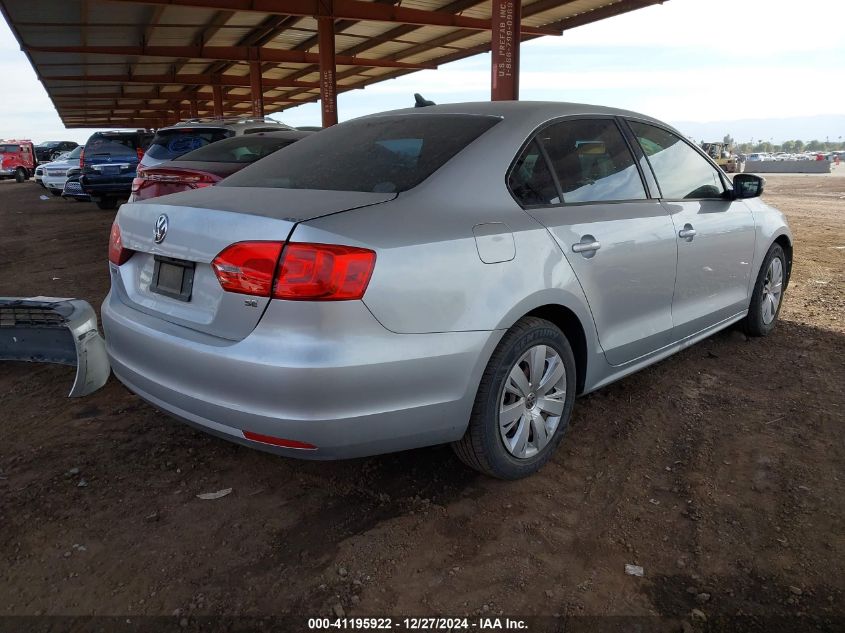 VIN 3VWD17AJ1EM241842 2014 Volkswagen Jetta, 1.8T Se no.4