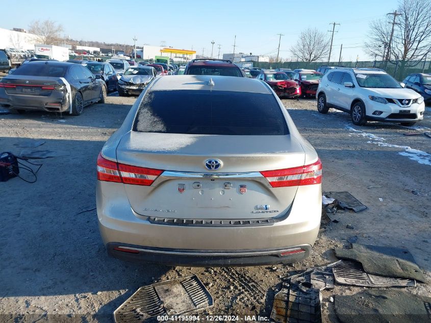 VIN 4T1BD1EB6EU035084 2014 Toyota Avalon, Hybrid Li... no.16