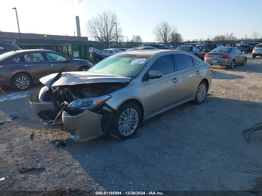 VIN 4T1BD1EB6EU035084 2014 Toyota Avalon, Hybrid Li... no.2