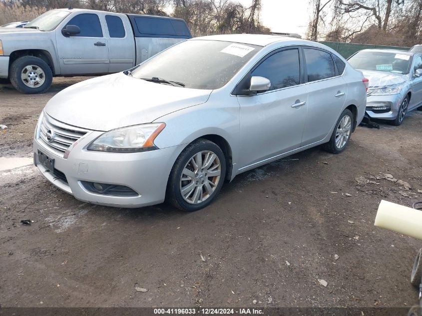 VIN 3N1AB7AP5EY272921 2014 Nissan Sentra, SL no.2