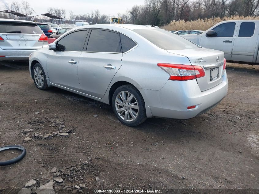 VIN 3N1AB7AP5EY272921 2014 Nissan Sentra, SL no.3