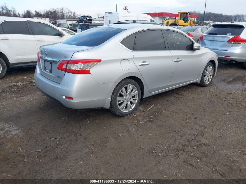 VIN 3N1AB7AP5EY272921 2014 Nissan Sentra, SL no.4