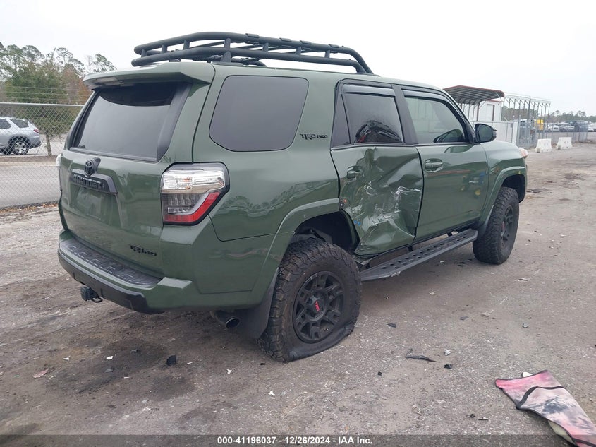 Vin: jtebu5jr9l5793888, lot: 41686329, toyota 4runner trd pro 20204
