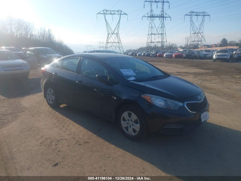 VIN KNAFK4A61F5412144 2015 KIA FORTE no.1