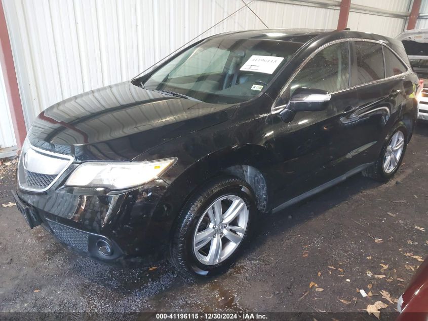 VIN 5J8TB3H32DL002541 2013 Acura RDX no.2