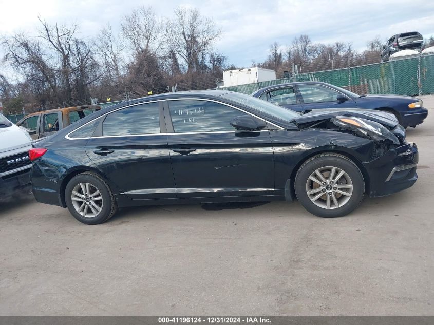 VIN 5NPE24AFXFH148615 2015 Hyundai Sonata, SE no.13