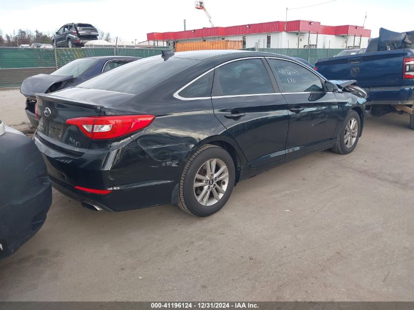 2015 HYUNDAI SONATA SE - 5NPE24AFXFH148615