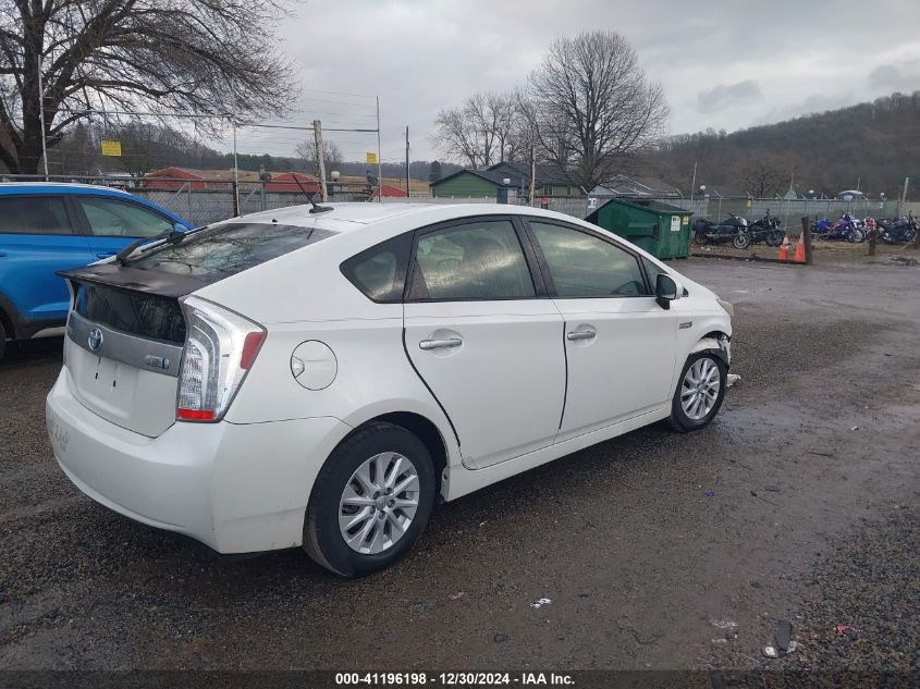 VIN JTDKN3DP8D3045825 2013 TOYOTA PRIUS PLUG-IN no.4