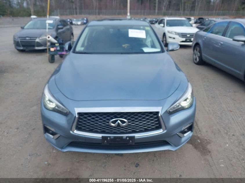 VIN JN1EV7AR8JM439487 2018 Infiniti Q50, 3.0T Luxe no.12