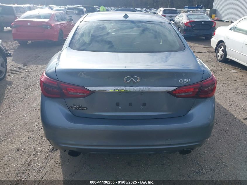 VIN JN1EV7AR8JM439487 2018 Infiniti Q50, 3.0T Luxe no.16