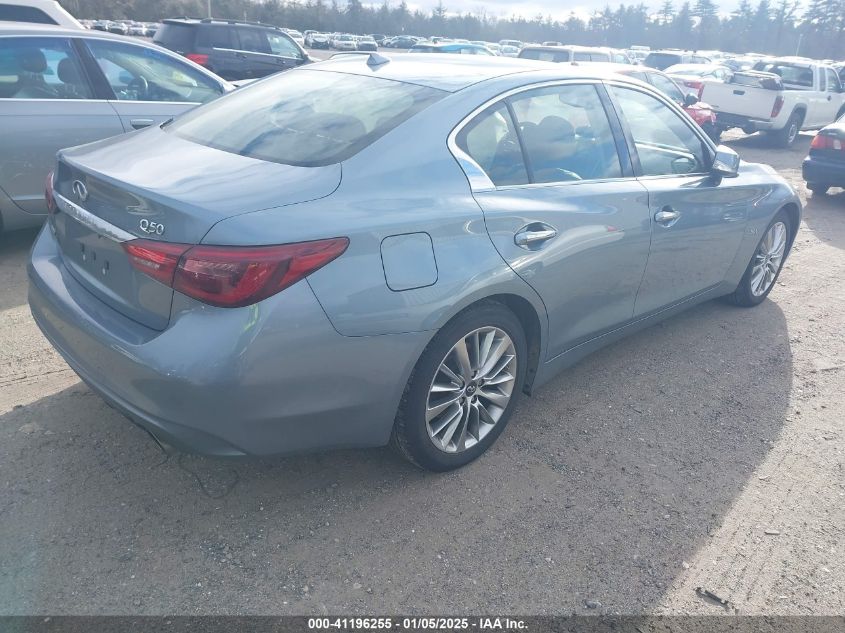 VIN JN1EV7AR8JM439487 2018 Infiniti Q50, 3.0T Luxe no.4