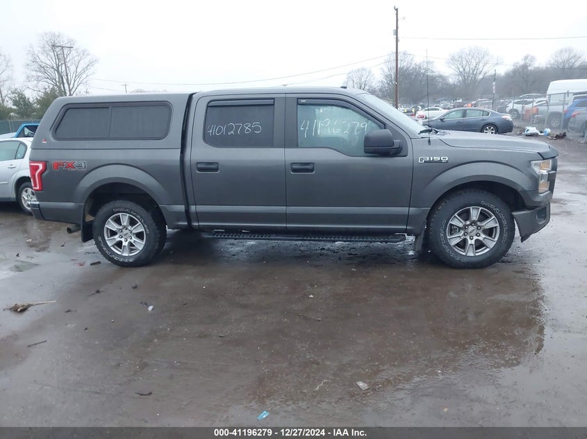 2017 FORD F-150 VIN: 1FTEW1EF5HKD31874