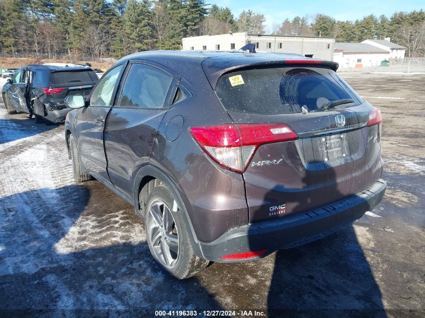 2021 Honda Hr-V Awd Ex-L VIN: 3CZRU6H71MM746101 Lot: 41196383