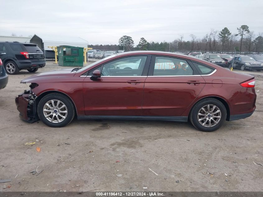 VIN 3FA6P0G72GR231667 2016 Ford Fusion, S no.15