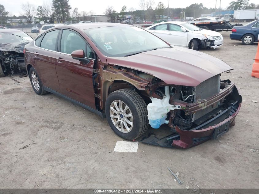 VIN 3FA6P0G72GR231667 2016 Ford Fusion, S no.1