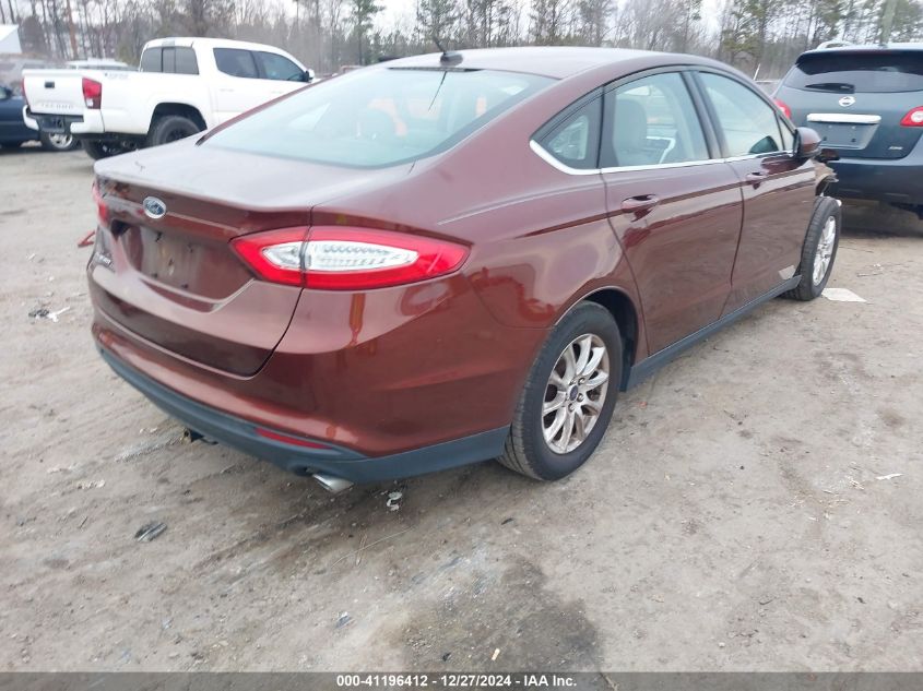 VIN 3FA6P0G72GR231667 2016 Ford Fusion, S no.4