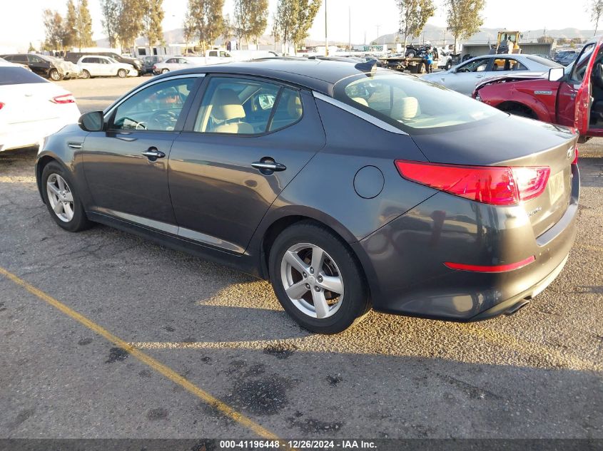 VIN 5XXGM4A71FG445635 2015 KIA Optima, LX no.3