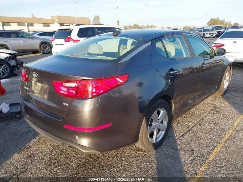 2015 KIA OPTIMA LX - 5XXGM4A71FG445635