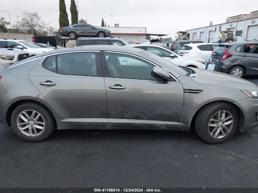 2013 Kia Optima Lx VIN: 5XXGM4A75DG180389 Lot: 41196514