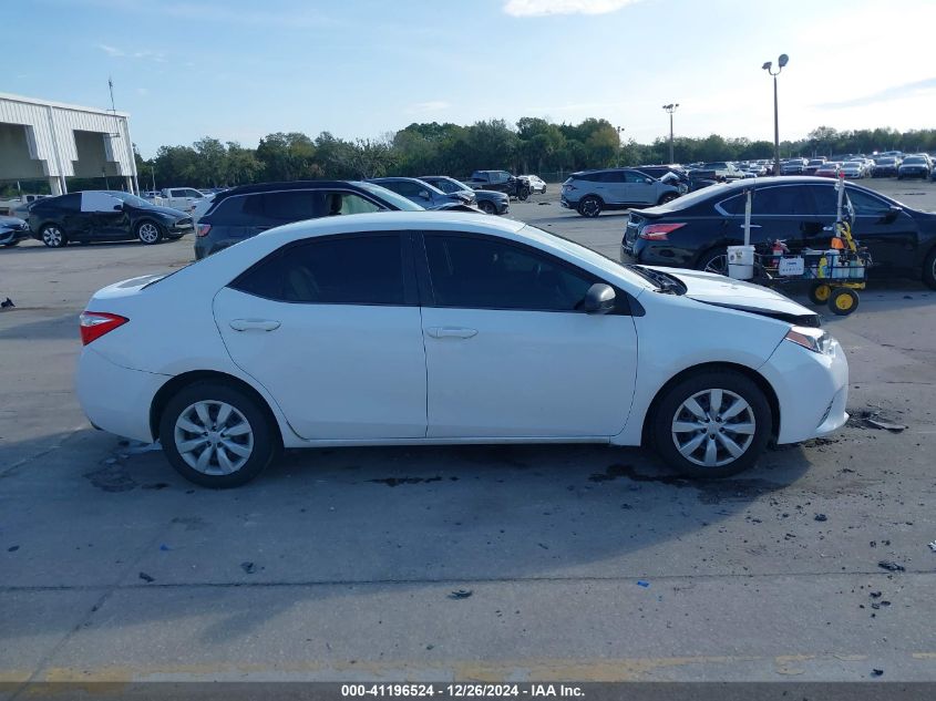 2015 TOYOTA COROLLA LE - 2T1BURHE2FC390048