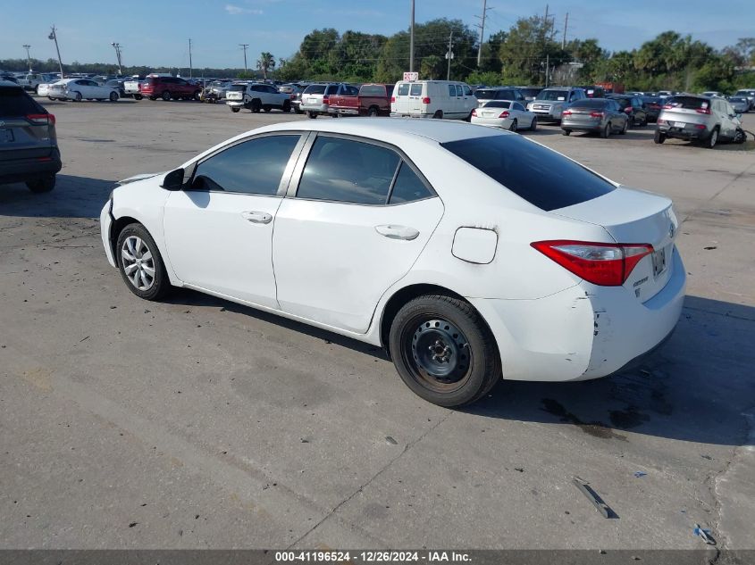 2015 TOYOTA COROLLA LE - 2T1BURHE2FC390048