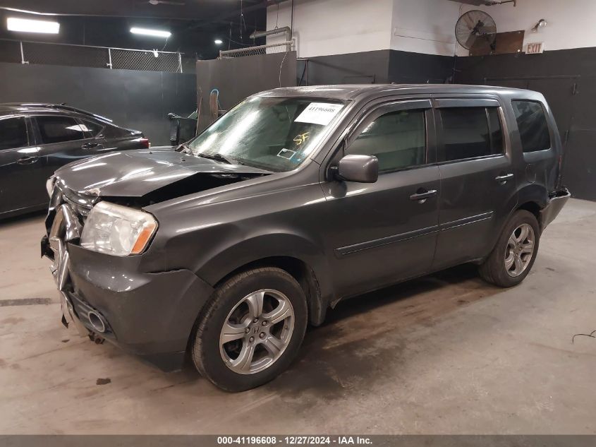 VIN 5FNYF4H43EB053686 2014 HONDA PILOT no.2