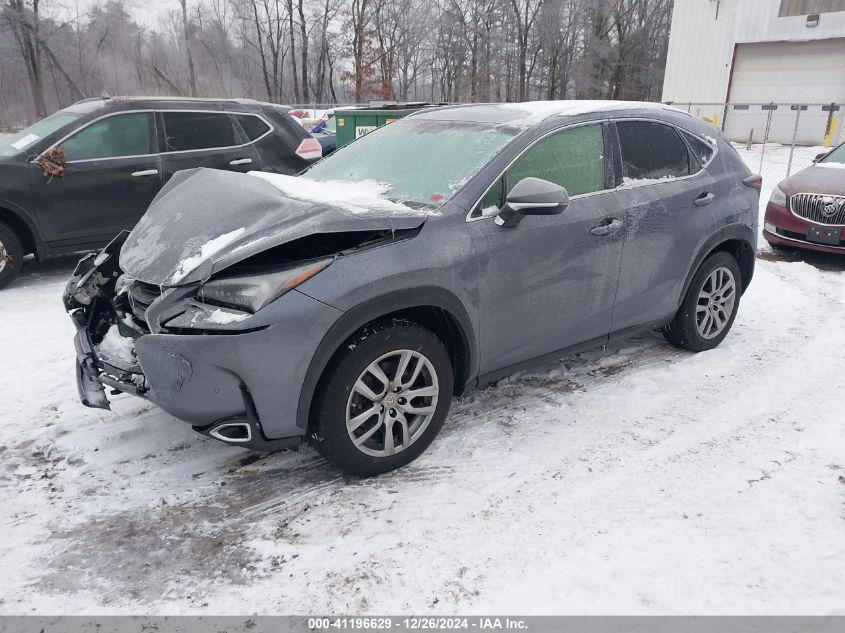 VIN JTJBARBZ1G2061942 2016 LEXUS NX 200T no.2