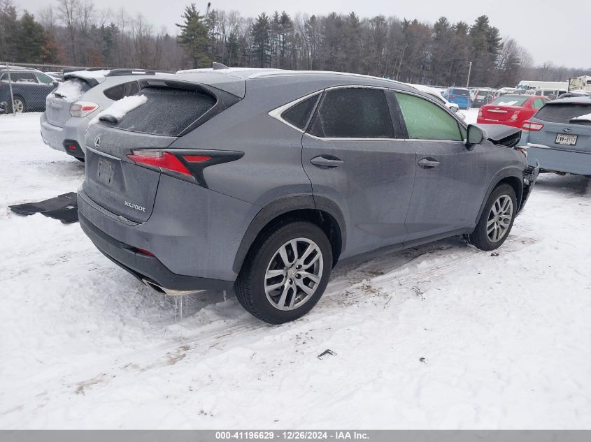 VIN JTJBARBZ1G2061942 2016 LEXUS NX 200T no.4