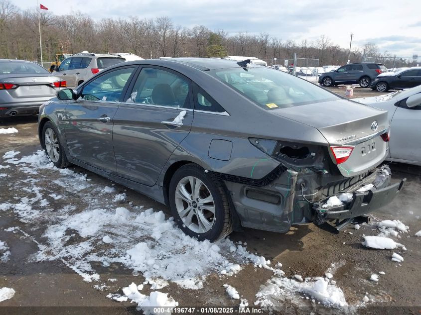 VIN 5NPEC4AC2DH628874 2013 HYUNDAI SONATA no.3