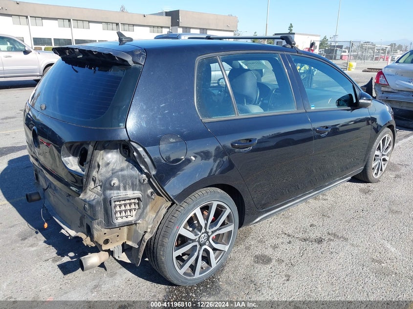 2012 VOLKSWAGEN GTI VIN: WVWHD7AJ0CW221719