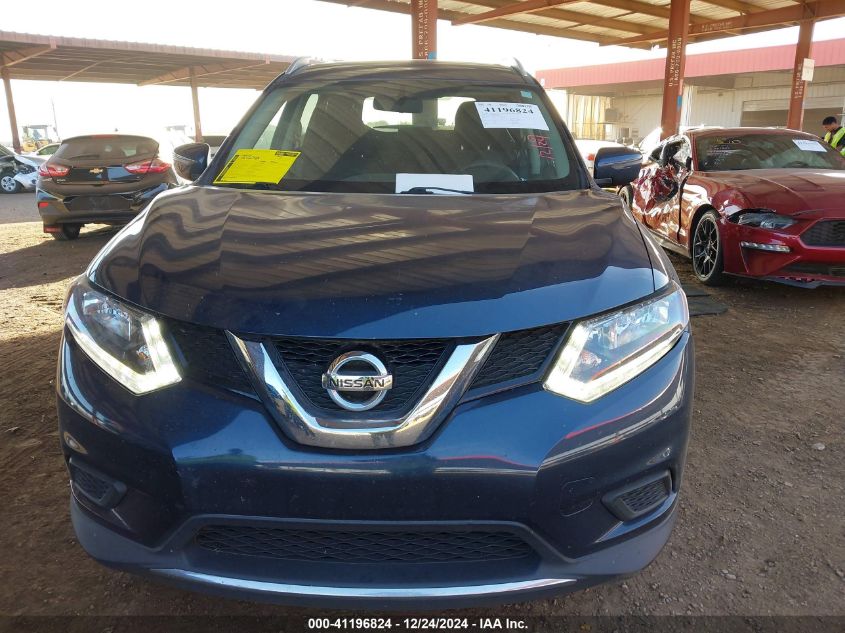 2016 Nissan Rogue S VIN: JN8AT2MT2GW015350 Lot: 41196824