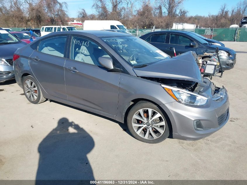 VIN KMHCT4AE3HU364984 2017 Hyundai Accent, Value Ed... no.1