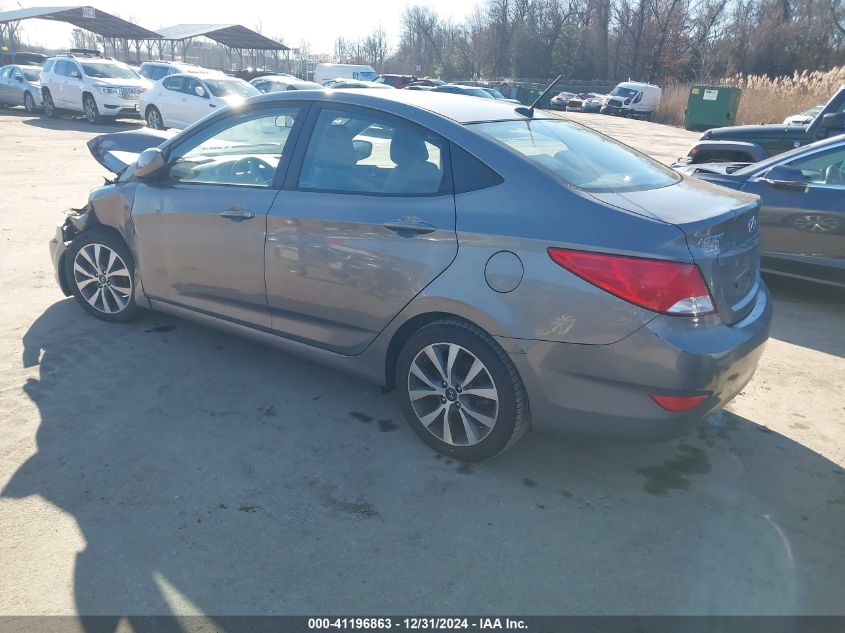 VIN KMHCT4AE3HU364984 2017 Hyundai Accent, Value Ed... no.3