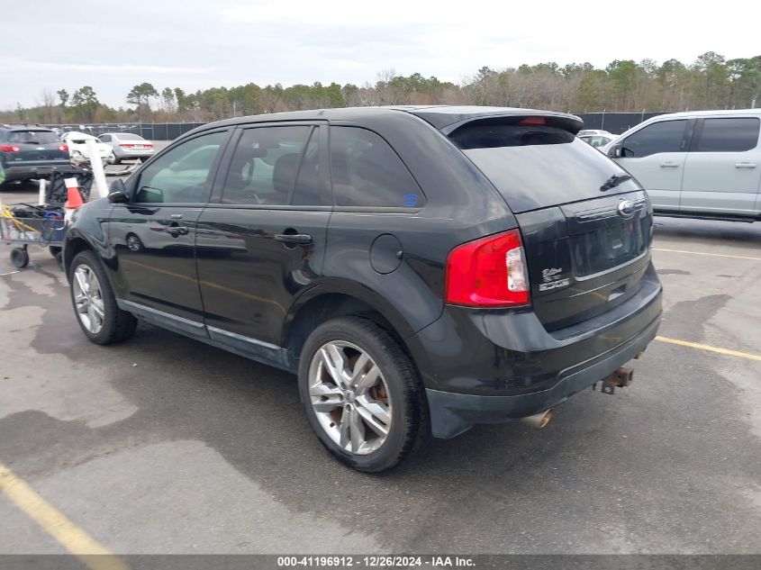 VIN 2FMDK3JC5EBA36807 2014 FORD EDGE no.3