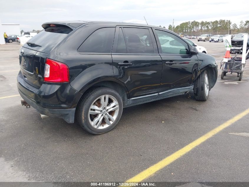 VIN 2FMDK3JC5EBA36807 2014 FORD EDGE no.4