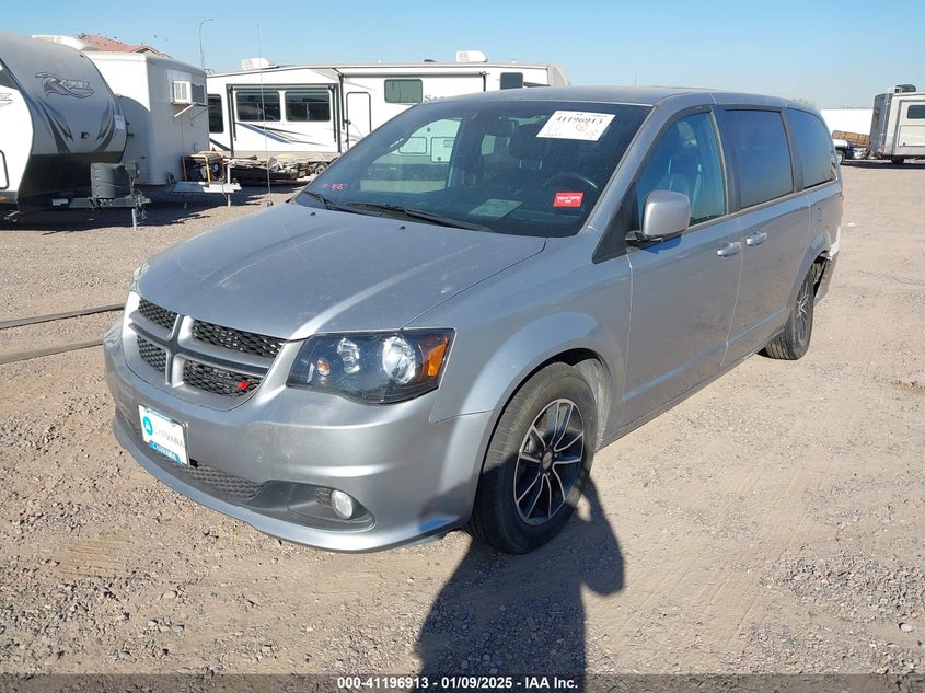 Vin: 2c4rdgeg3kr536055, lot: 41687205, dodge grand caravan gt 20192