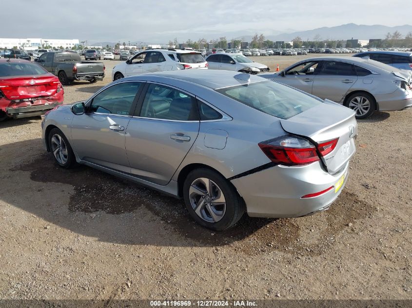 VIN 19XZE4F55LE011915 2020 Honda Insight, EX no.3