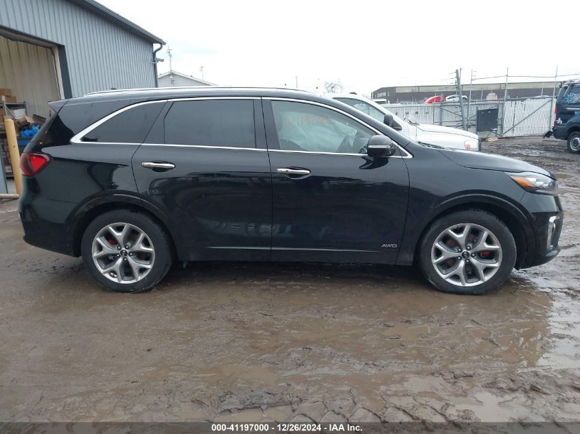 2019 KIA SORENTO 3.3L SX - 5XYPKDA53KG543396