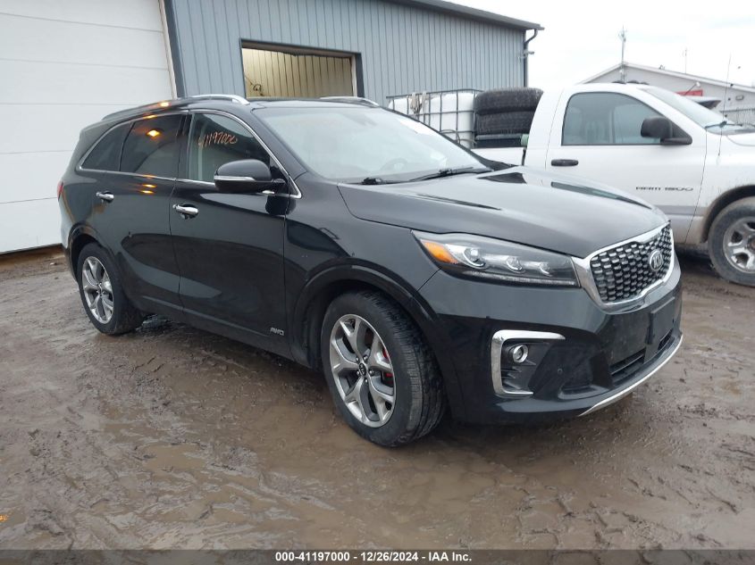 VIN 5XYPKDA53KG543396 2019 KIA Sorento, 3.3L Sx no.1