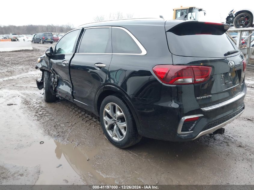 2019 KIA SORENTO 3.3L SX - 5XYPKDA53KG543396