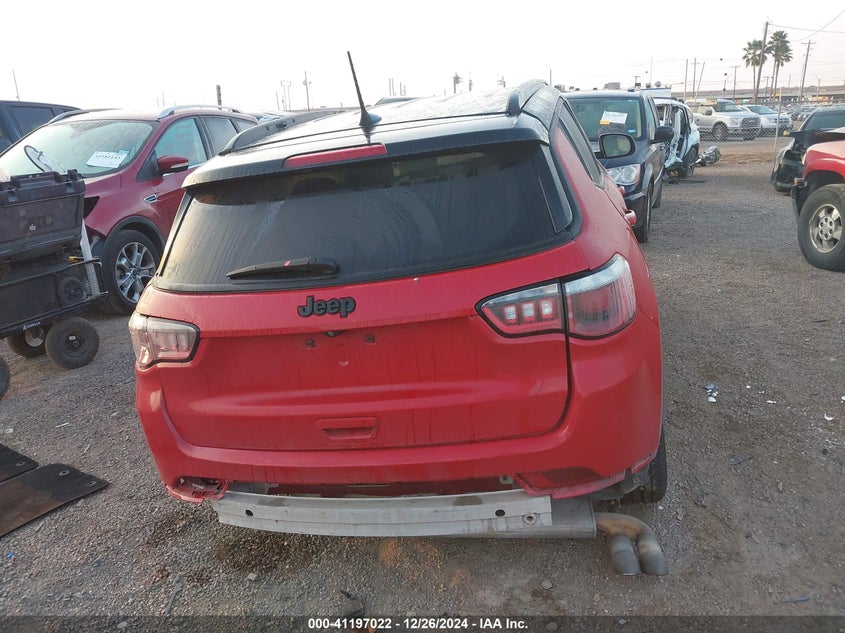 2019 JEEP COMPASS VIN: 3C4NJCBB4KT755810