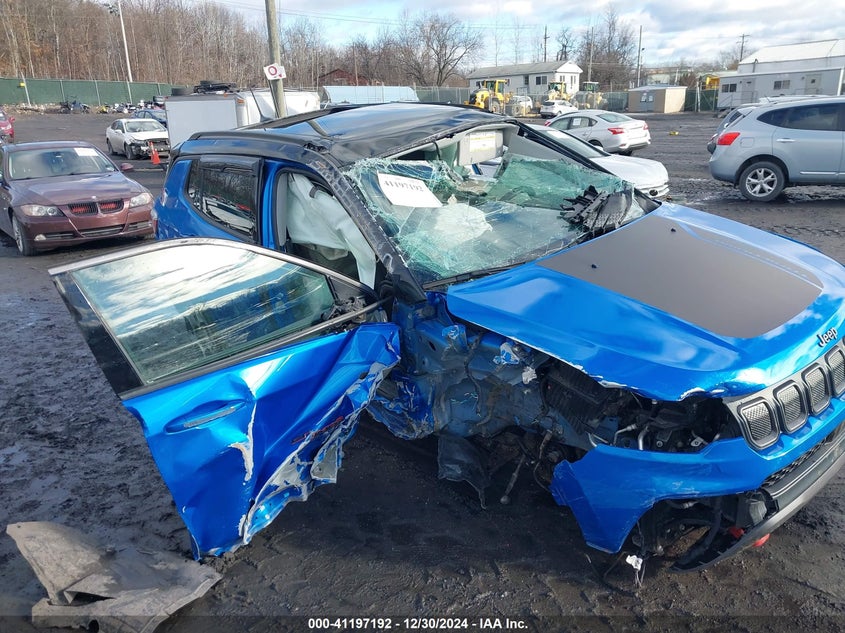 2022 JEEP COMPASS TRAILHAWK 4X4 - 3C4NJDDB6NT124743