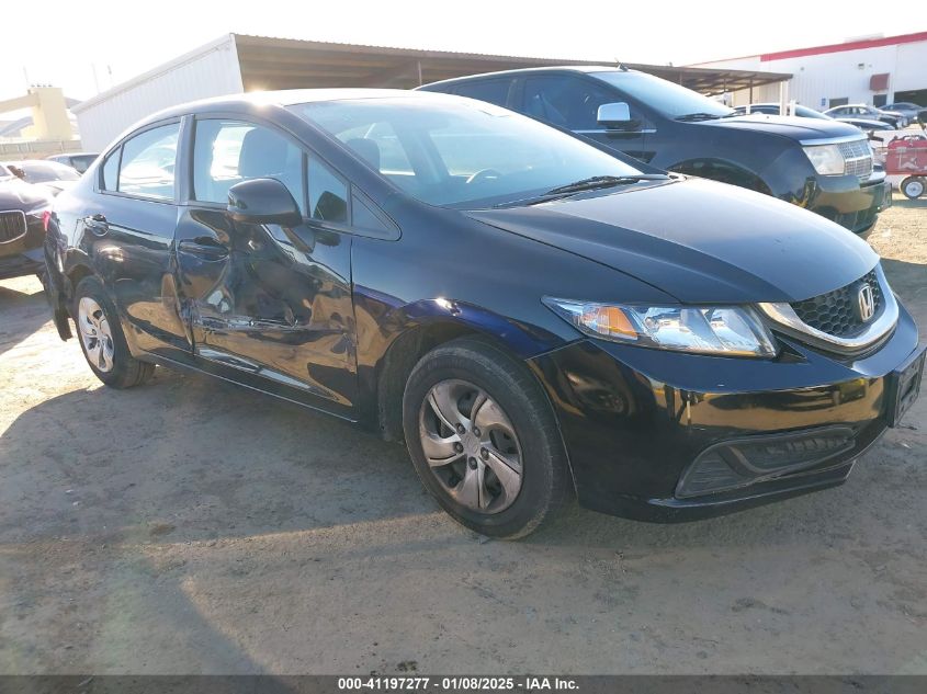 VIN 19XFB2F54DE280957 2013 Honda Civic, LX no.1