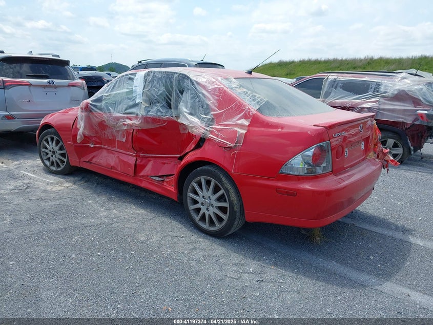 JTHBD192250097554 2005 LEXUS IS photo no. 3