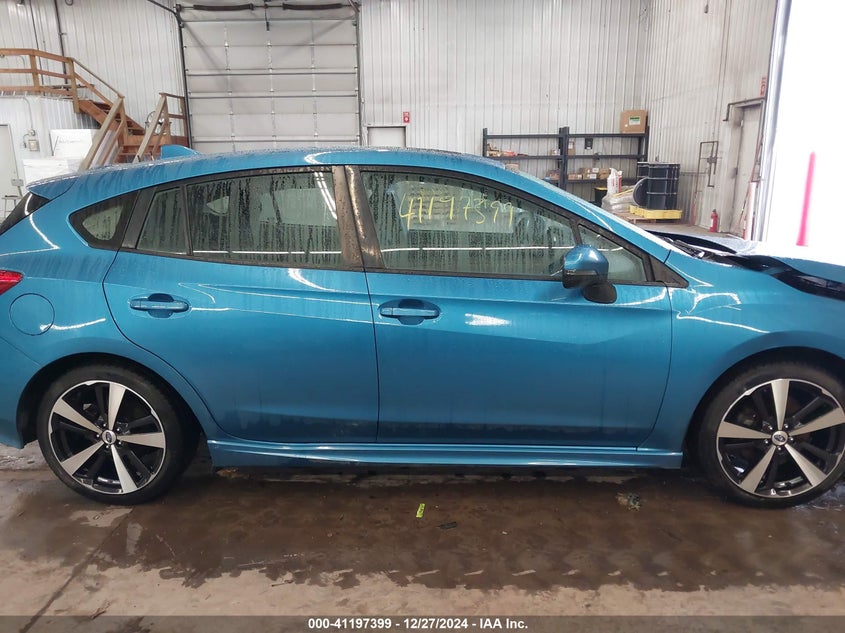 2018 SUBARU IMPREZA VIN: 4S3GTAL6XJ1706870