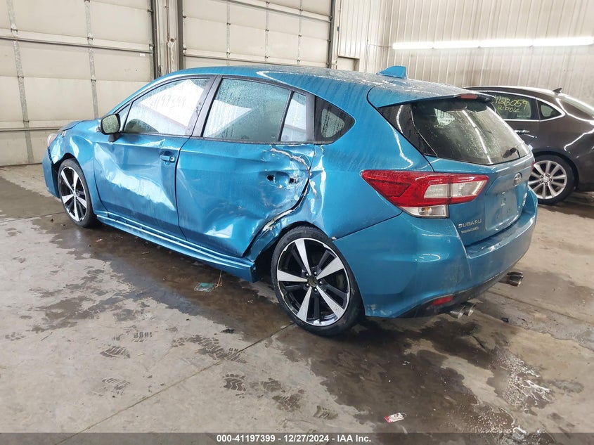 2018 SUBARU IMPREZA VIN: 4S3GTAL6XJ1706870