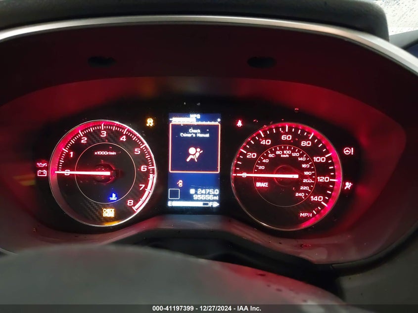 2018 SUBARU IMPREZA VIN: 4S3GTAL6XJ1706870