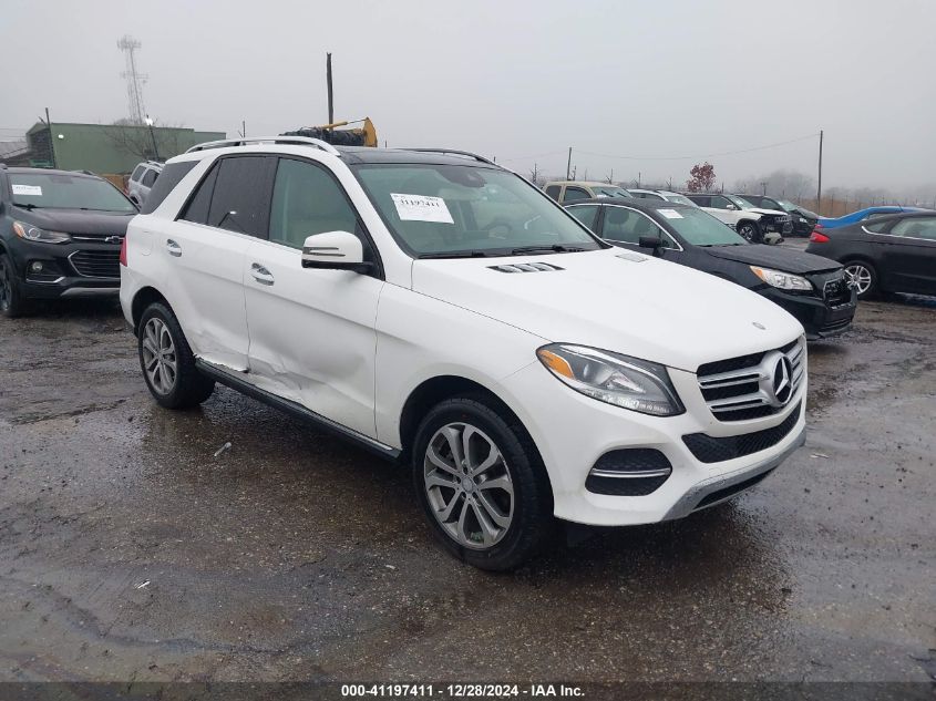 2016 Mercedes-Benz GLE 350, 4...