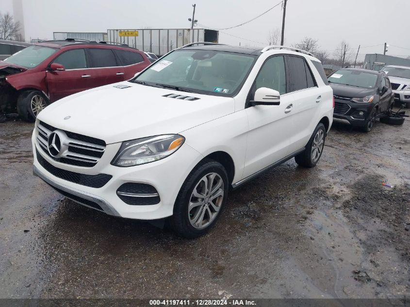 VIN 4JGDA5HB0GA632045 2016 Mercedes-Benz GLE 350, 4... no.2