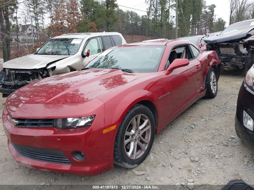 2015 Chevrolet Camaro 1Lt VIN: 2G1FD1E31F9222156 Lot: 41197513